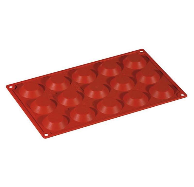 Silikonform Kegel / 15-teilig / 15x50mm
