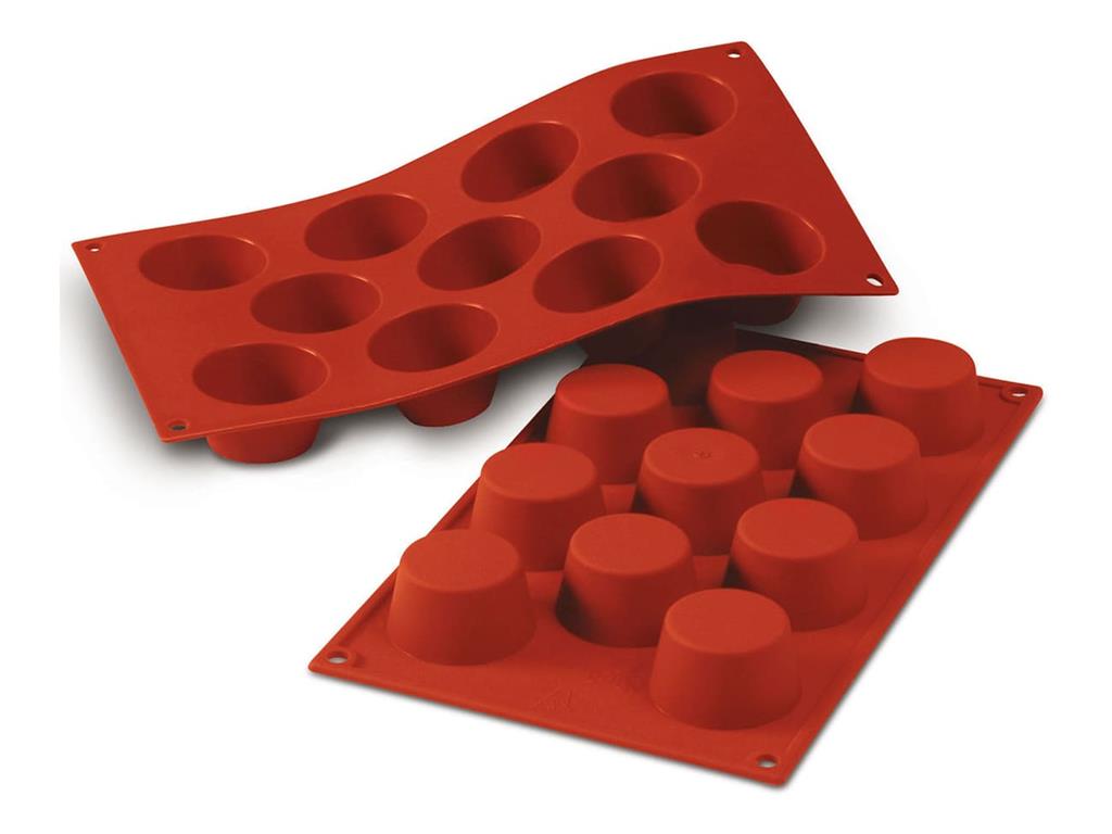 Silikon-Backform Zylinder / 11-teilig