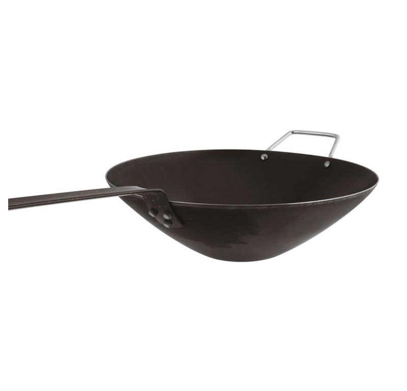 Wok Stahl / 32cm / 1,5mm