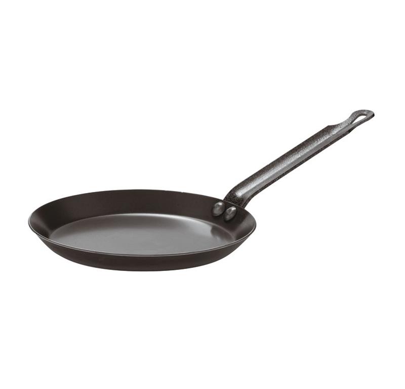 Crepes-Pfanne aus Stahl / 22cm / IND