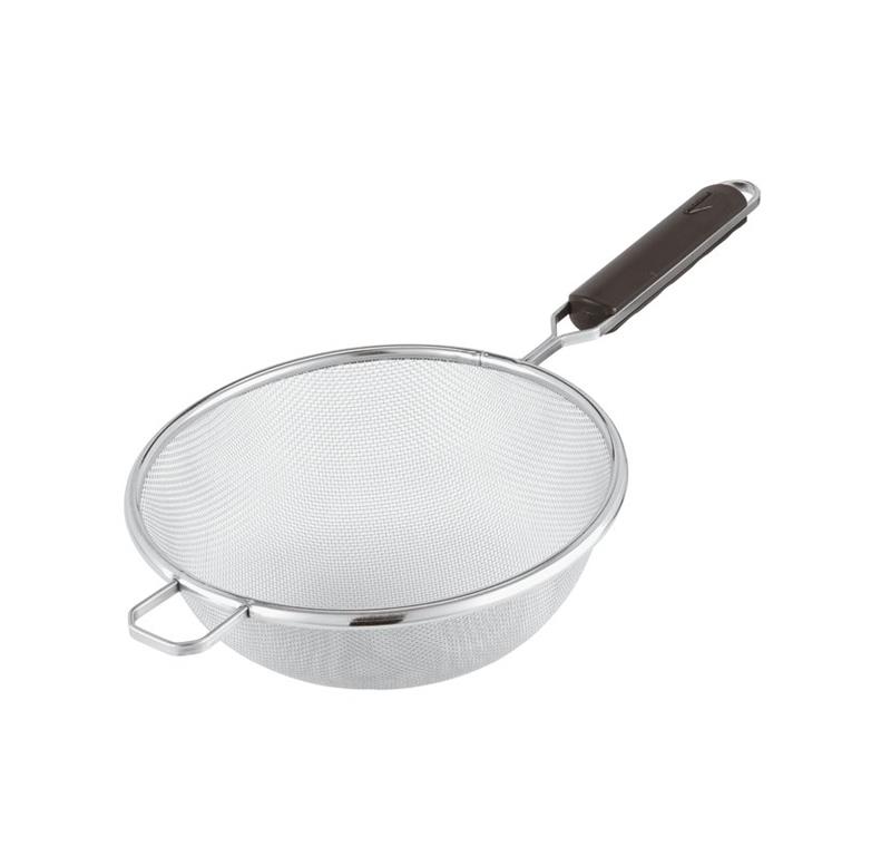 Rundes Sieb / einfach / fein / 14cm