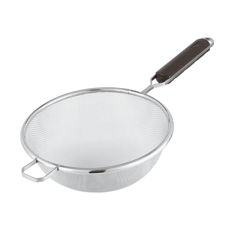 Rundes Sieb / einfach / fein / 20cm