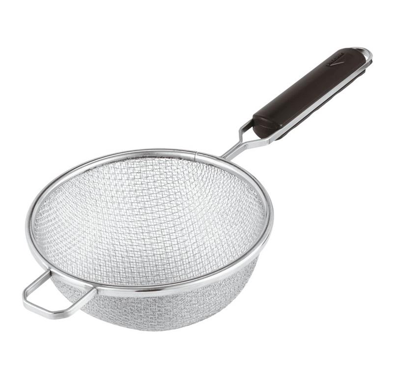 Rundes Sieb / doppelt / fein / 26cm
