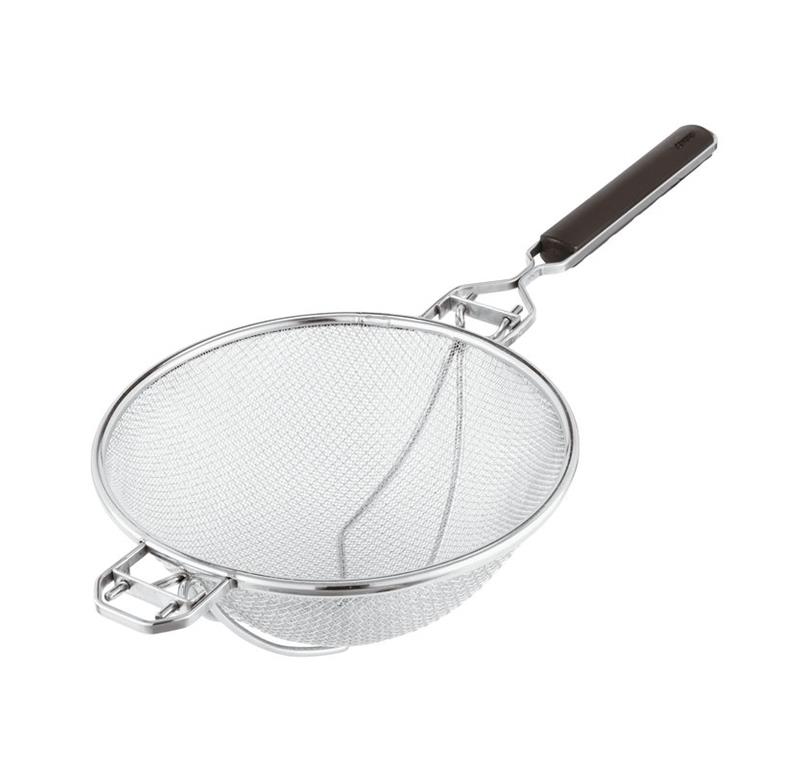 Rundes Sieb / doppelt / fein / 30cm