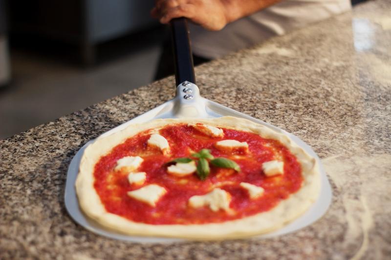 Pizzaschieber / 32cm / 92cm / Amica