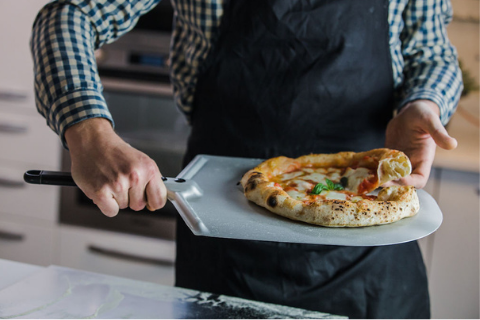 Pizzaschieber / 30cm / 55cm / Amica
