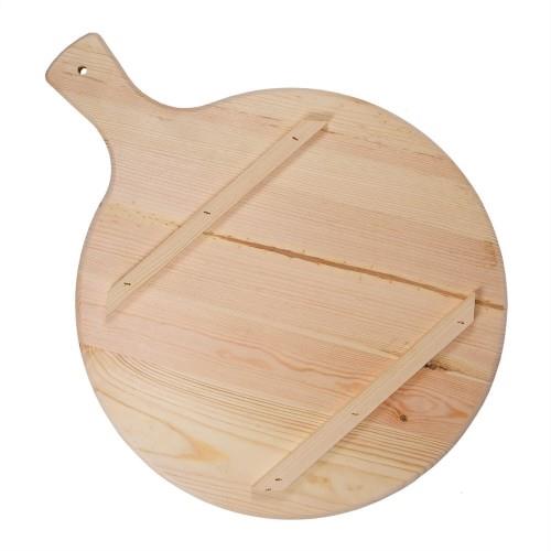 Pizza-Serviertablett aus Holz / 34cm