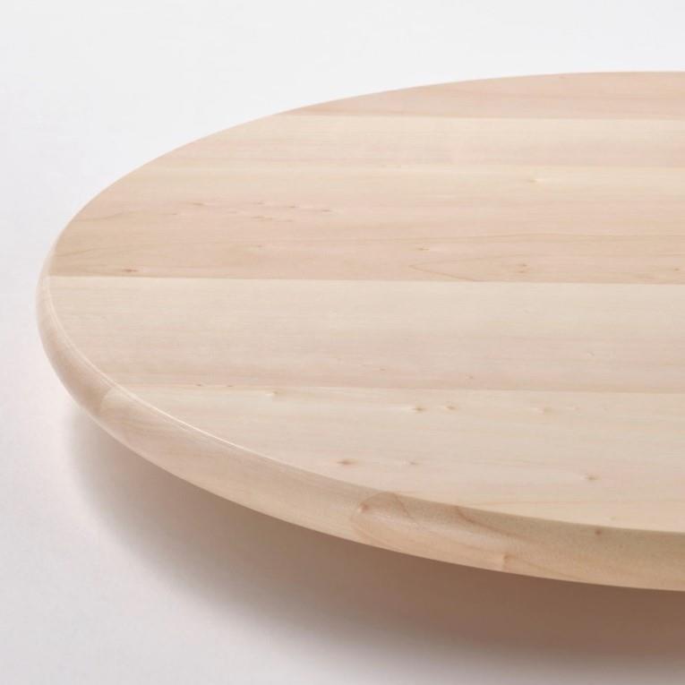 Drehbarer Servierteller aus Holz / 40cm