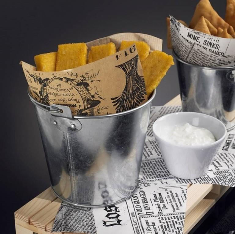Burger Fettpapier / 15x40cm / 500Stk