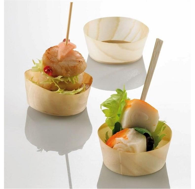 Fingerfoodbecher / Pine / 5cm / 50Stk