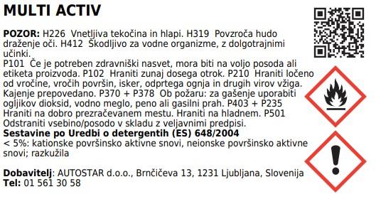 Multi Activ/750ml/ Desinfektionsreiniger
