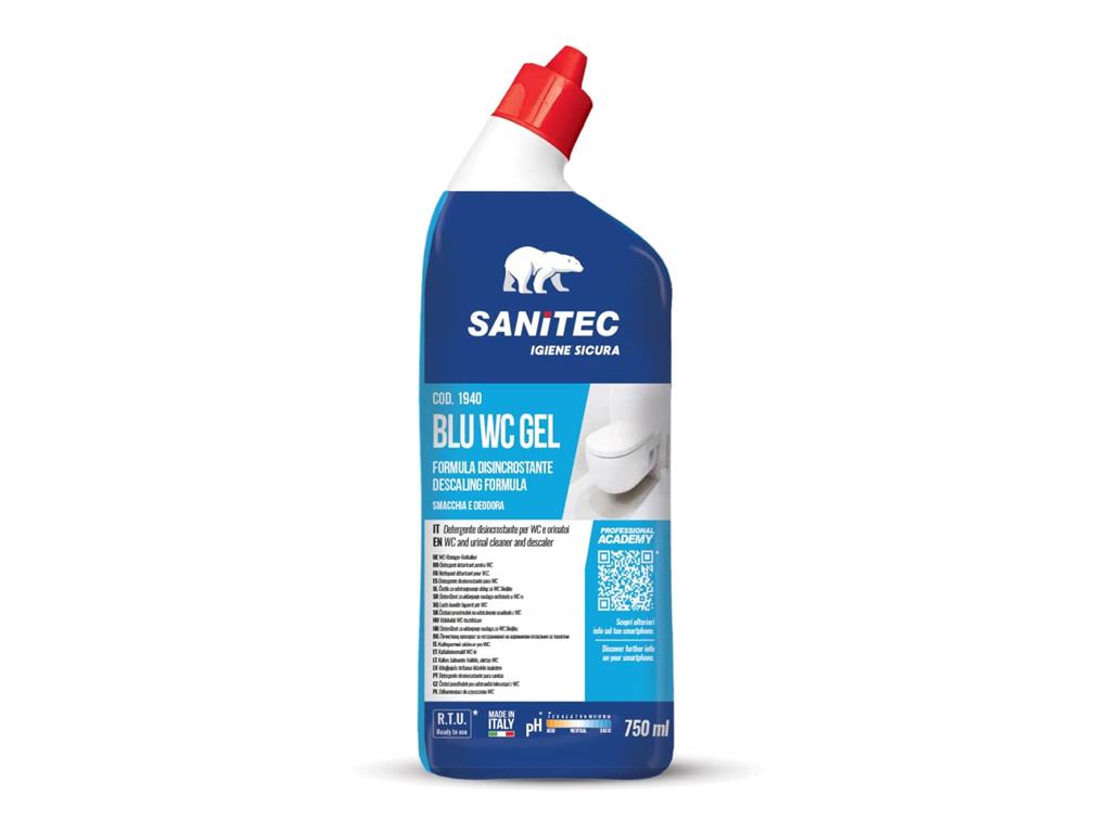 Blu WC Gel /750ml/ Reiniger & Entkalker