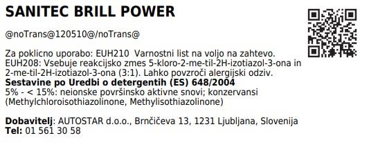 Brill Power / 5L / Klarspüler