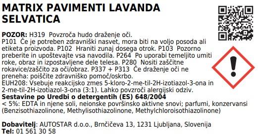Bodenreiniger Lavanda Matrix / 5kg
