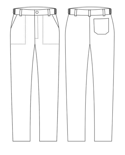Kochhose / Evo / Gessato / XL