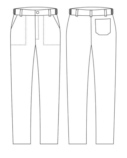 Kochhose / Evo / Gessato / XS