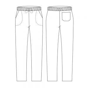 Kochhose / Coulisse / Sir / XXL