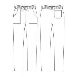 Kochhose / Coulisse Poc / Gessato / XS