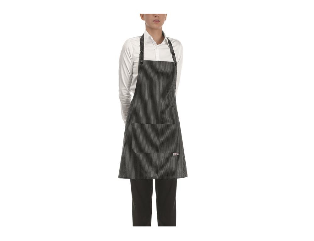 Schürze Damen / 70x70cm / Streif / 2Stk