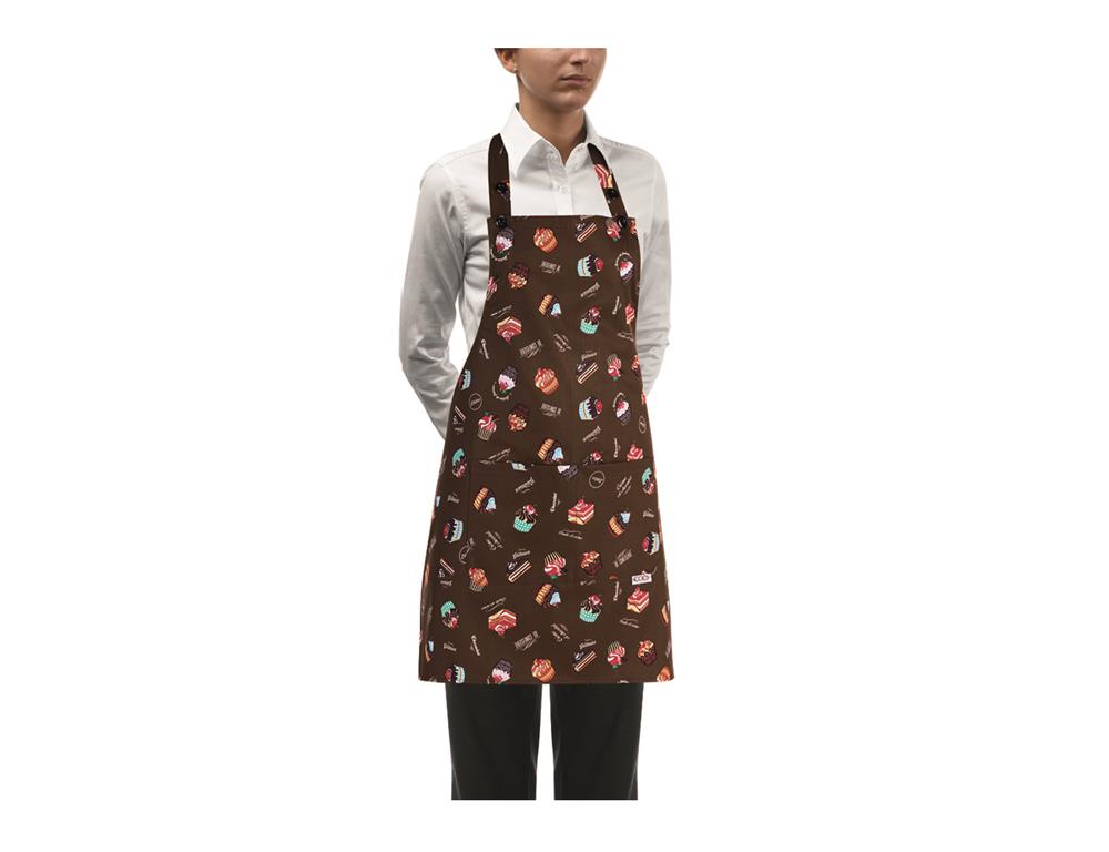 Schürze Frau / 70x70cm / Sweets / 2Stk