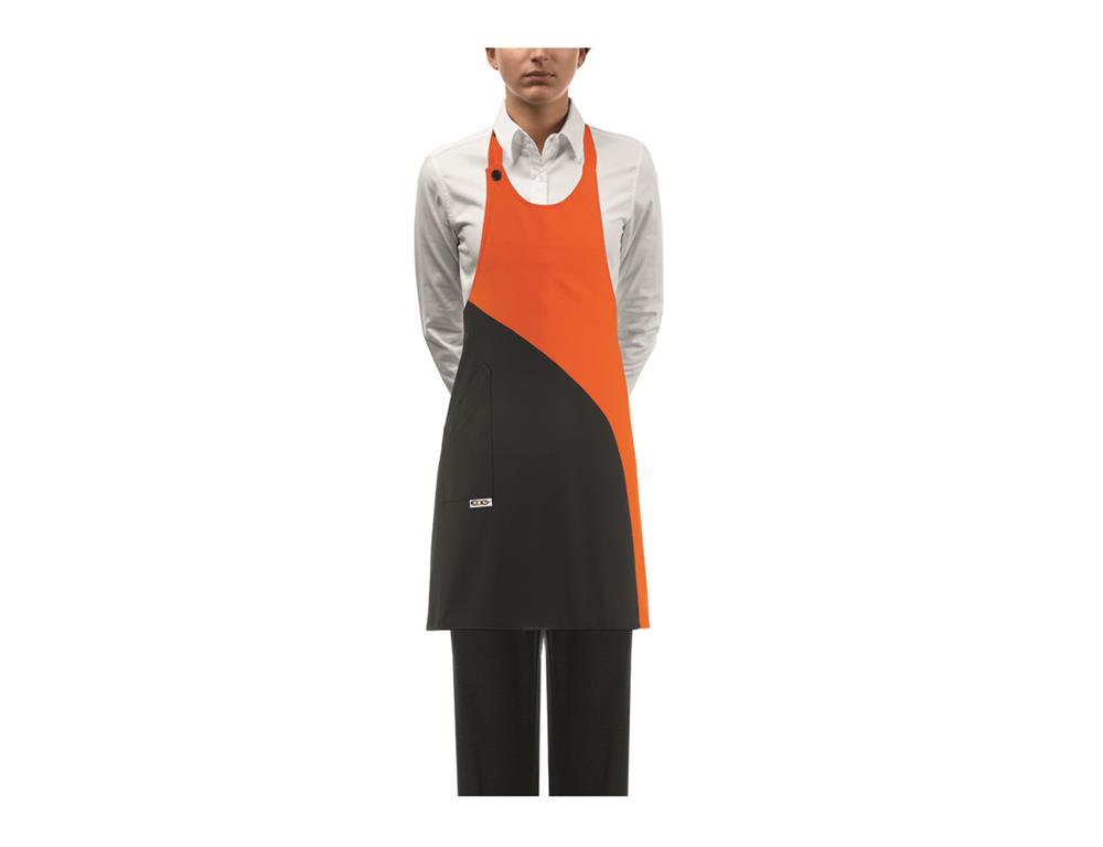 Schürze Frau / 75x75cm / Sommy / Orange