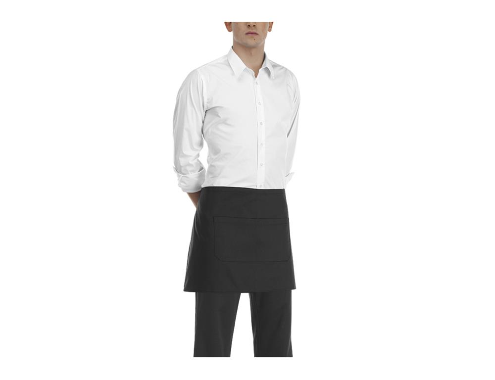 Barkeeper-Schürze / 40x70cm /Schwa/ 2Stk
