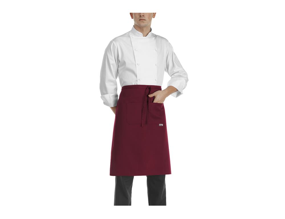 Kellnerschürze / 70x70cm / Bordo / 2Stk