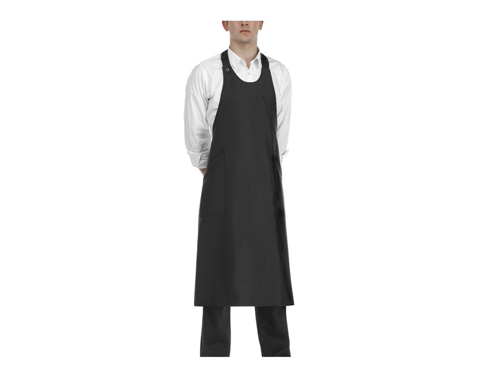 Sommelierschürze / 100x95cm / Schwarz