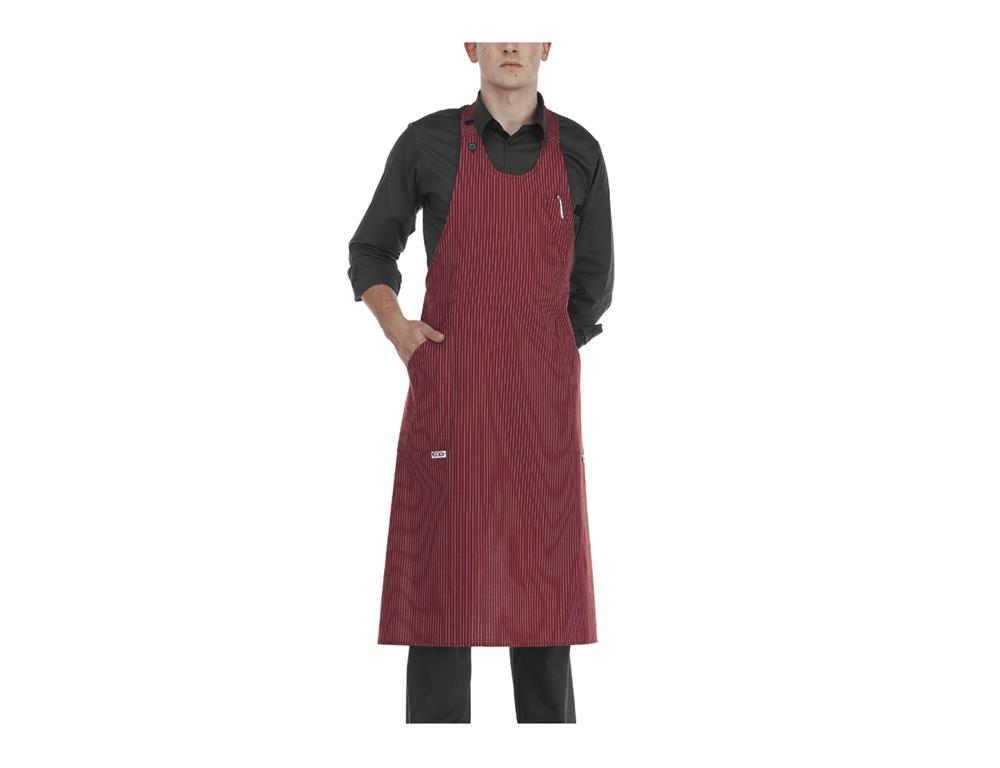 Sommelierschürze / 100x95cm /Bordeaux
