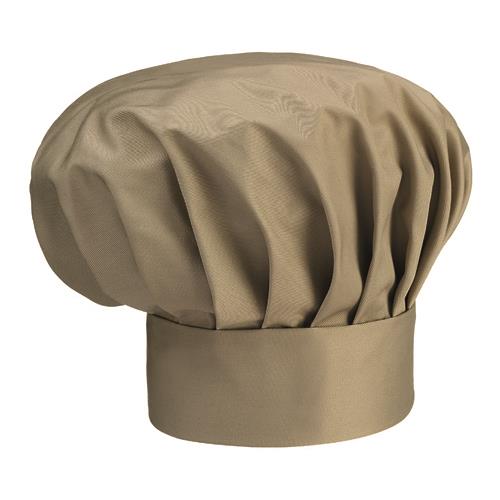 Kochmütze / Hoch / Khaki / 2Stk.