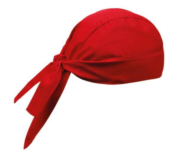 Koch-Kopftuch / Bandana / Rot / 2Stk.
