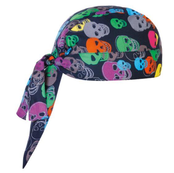Koch-Kopftuch / Bandana / Skulls / 2Stk