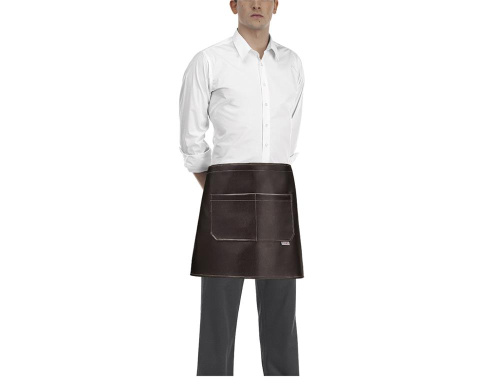 Barkeeper-Schürze / 40x70cm / Host Brown
