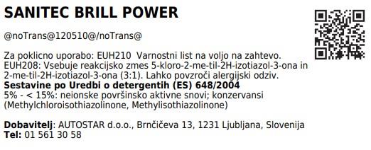 Brill Power / 15L / Klarspüler