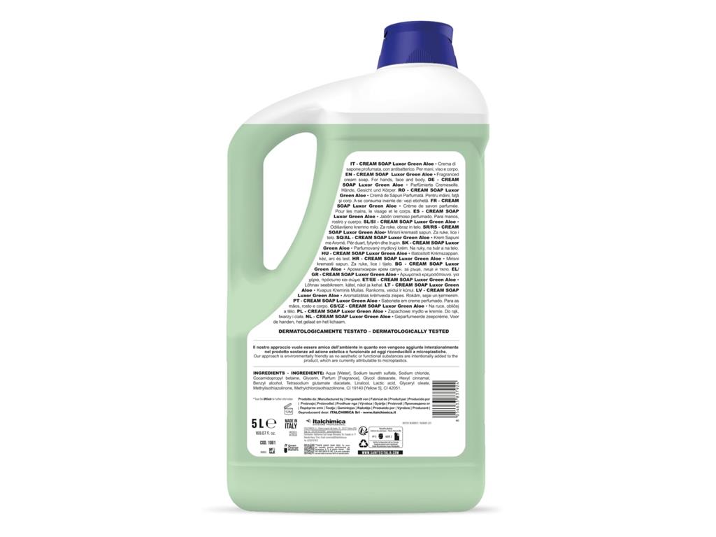Cremeseife Luxor Grüne Aloe / 5L