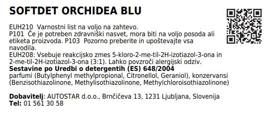Softdet / 5L / Blue Orchid Stoffkondi