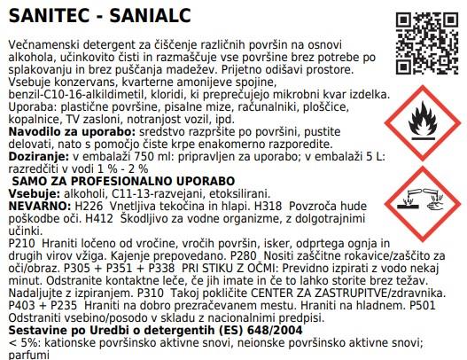 Sanialc Ultra /750ml/ Mehrzweckreiniger