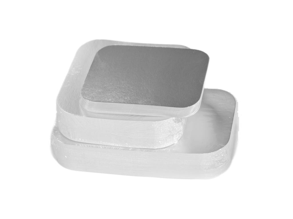Alu-Behälterdeckel / 1040ml / 100Stk