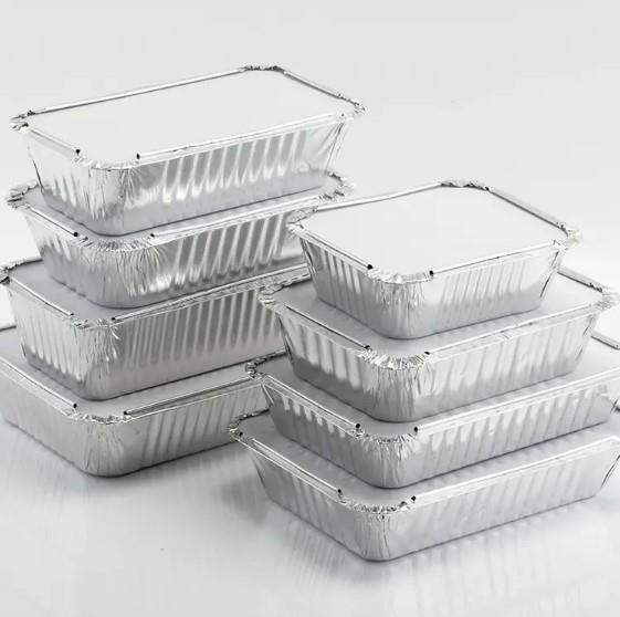 Alu-Behälterdeckel / 865ml / 100Stk.