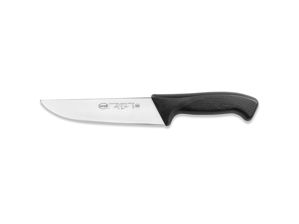 Metzgermesser / 14cm / Schwarz / Skin