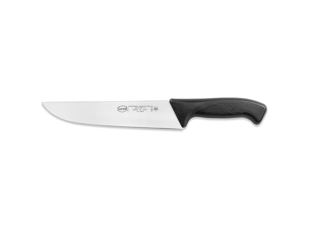 Metzgermesser / 22cm / Schwarz / Skin