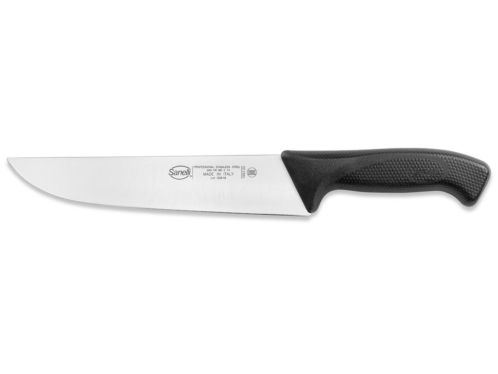 Metzgermesser / 22cm / Schwarz / Skin