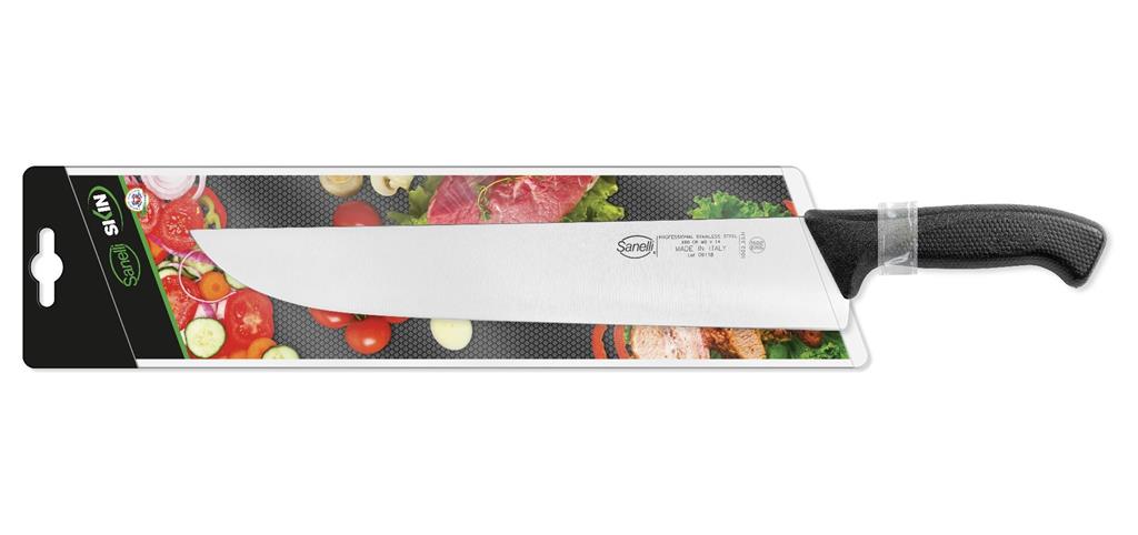 Metzgermesser / 33cm / Schwarz / Skin
