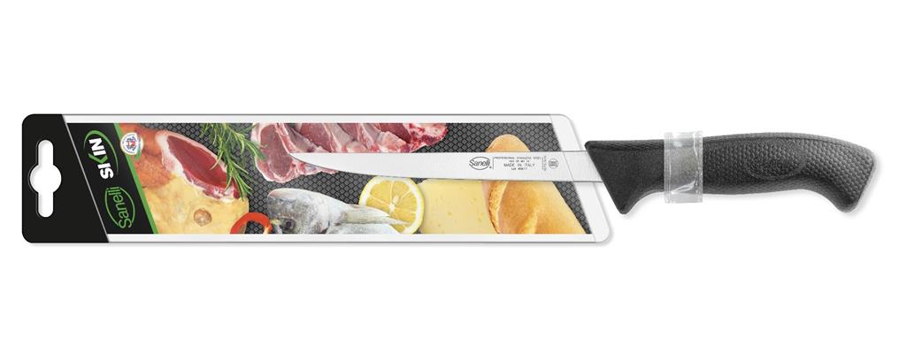 Filetiermesser / 16cm / Schwarz / Skin