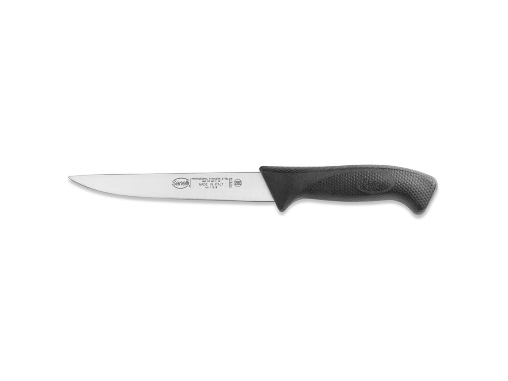 Filetiermesser / 18cm / Schwarz / Skin