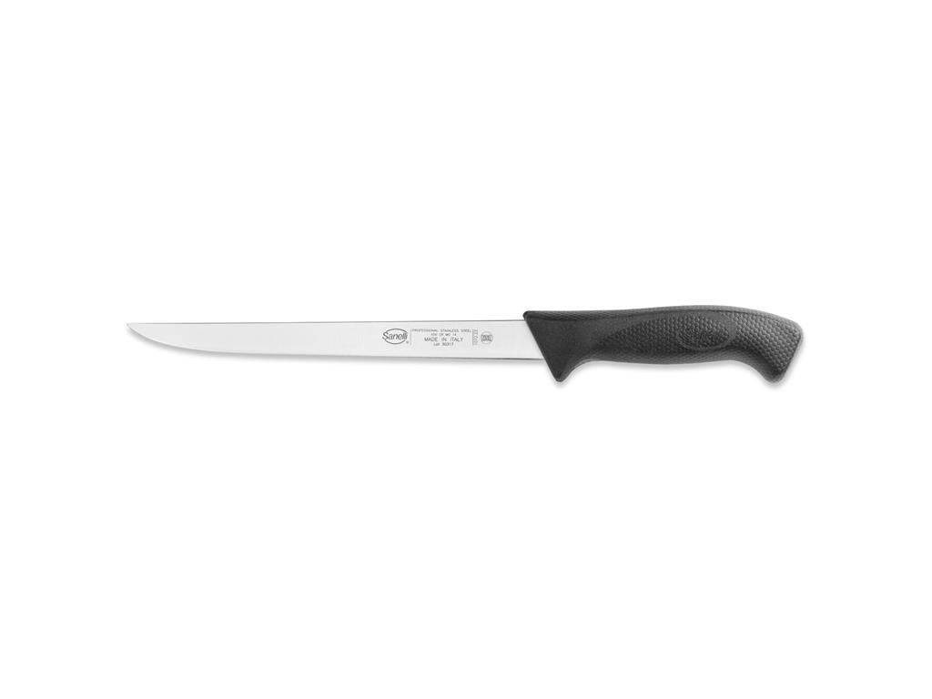 Filetiermesser / 22cm / Schwarz / Skin