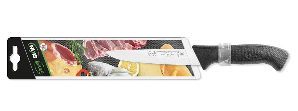 Ausbeinmesser / 16cm / Schwarz / Skin