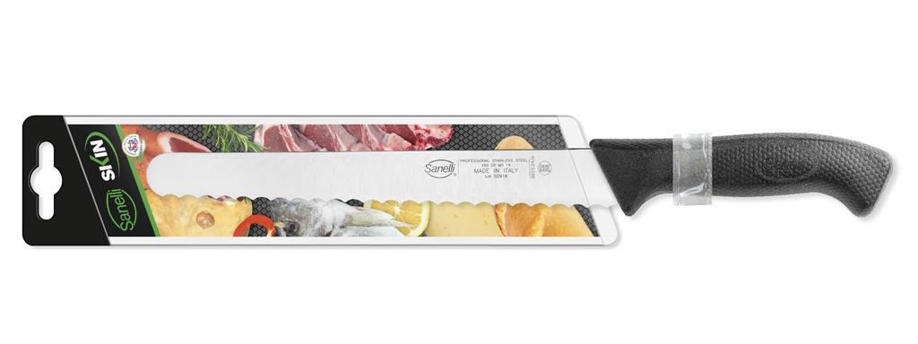 Brotmesser / 24cm / Schwarz / Skin