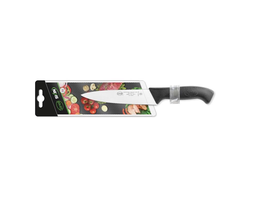 Kochmesser / 16cm / Schwarz / Skin
