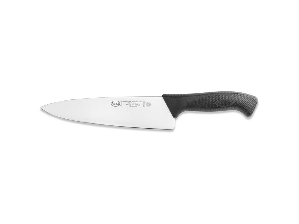 Kochmesser / 21cm / Schwarz / Skin